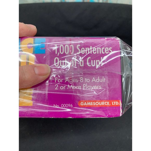 Sentence Cube Game, Gamesource INC 2002 Ages 8 to adult - Picture 4 of 5